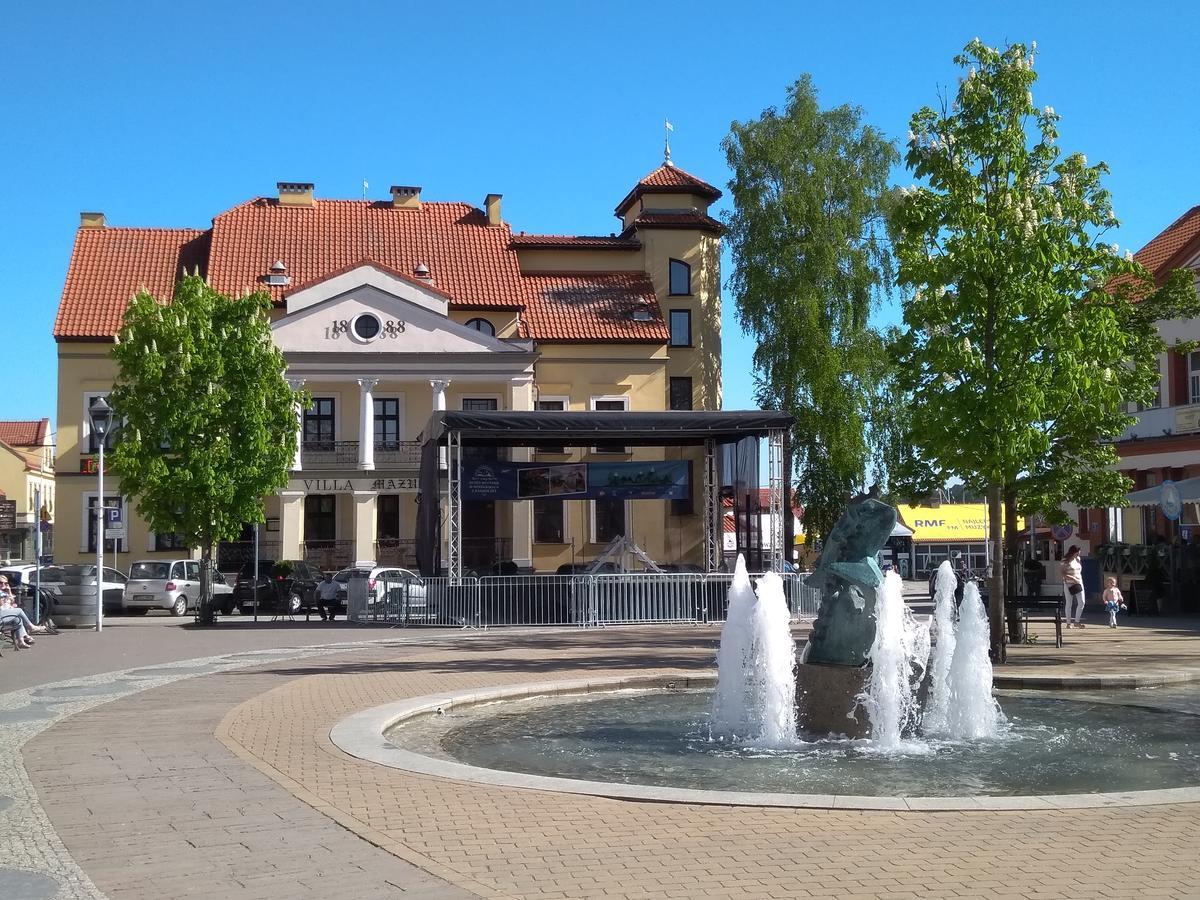 Villa Mazur Mikołajki Exteriör bild